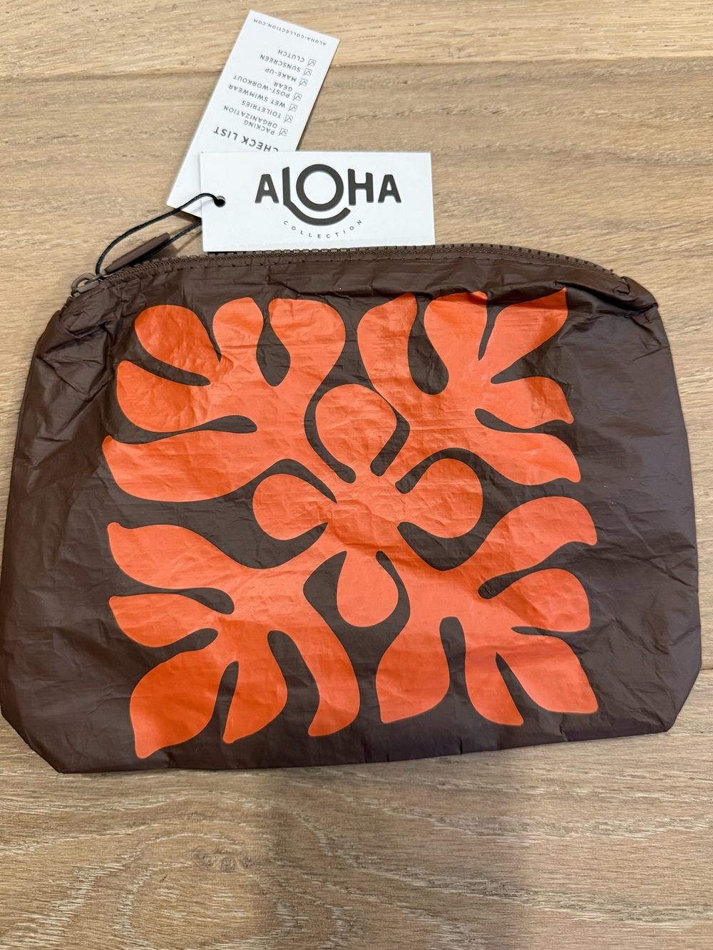 NEW Aloha Collection Small Pouch - Applique - Picture 2 of 2